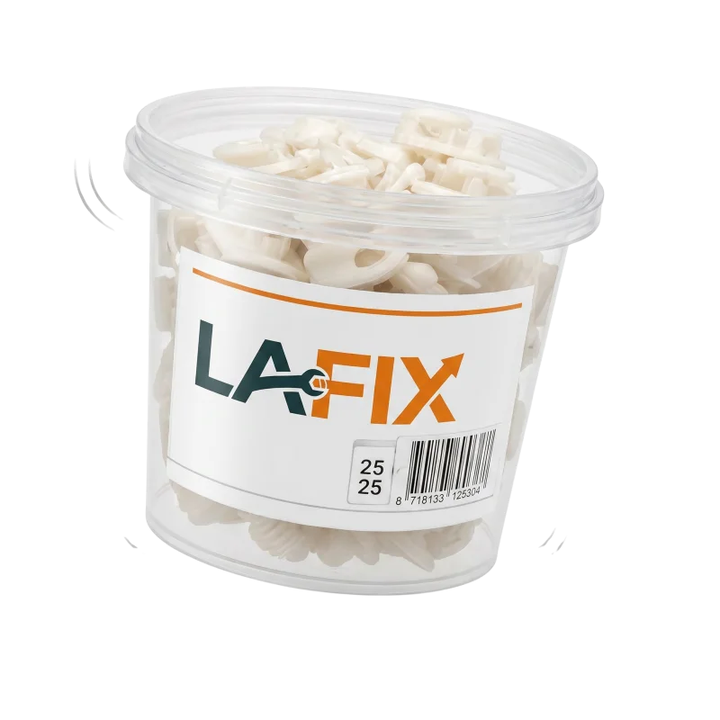 Lafix Montageclip – Eimer mit 100 Stück